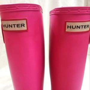 Hunter rain boots